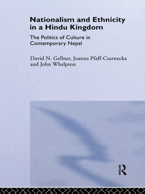 cover image of Nationalism and Ethnicity in a Hindu Kingdom